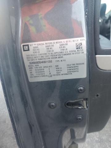 3GNBABDB4AS611292 - 2010 CHEVROLET HHR LT GREEN photo 12