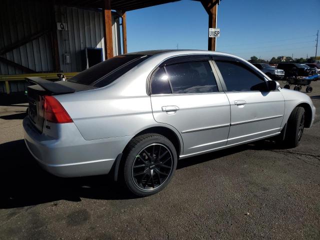 JHMES26781S005077 - 2001 HONDA CIVIC EX SILVER photo 3