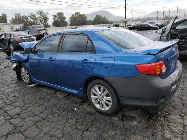 1NXBU40EX9Z087181 - 2009 TOYOTA COROLLA BASE Կապույտ լուսանկար 2