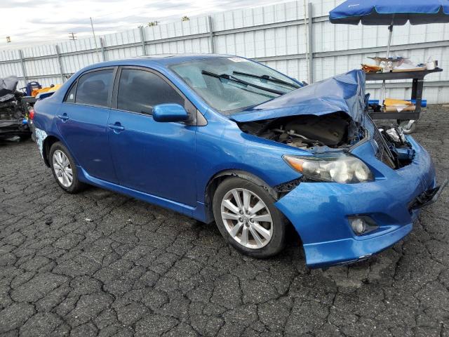 1NXBU40EX9Z087181 - 2009 TOYOTA COROLLA BASE Կապույտ լուսանկար 4