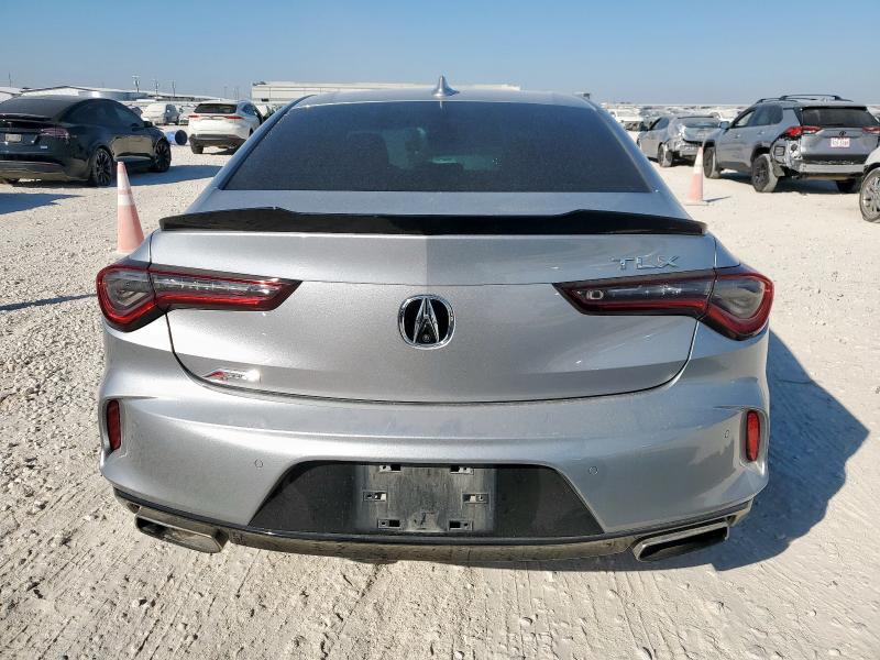 19UUB5F50MA016003 - 2021 ACURA TLX TECH A SILVER photo 6