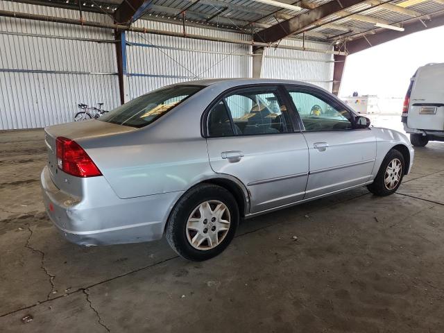 2HGES16573H620726 - 2003 HONDA CIVIC LX SILVER photo 3