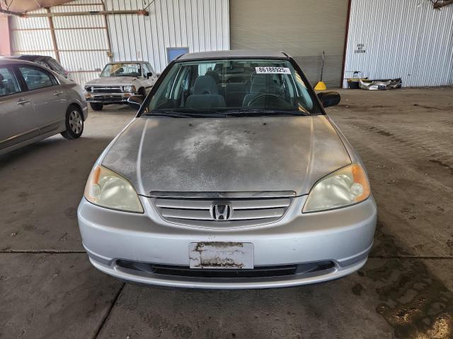 2HGES16573H620726 - 2003 HONDA CIVIC LX SILVER photo 5