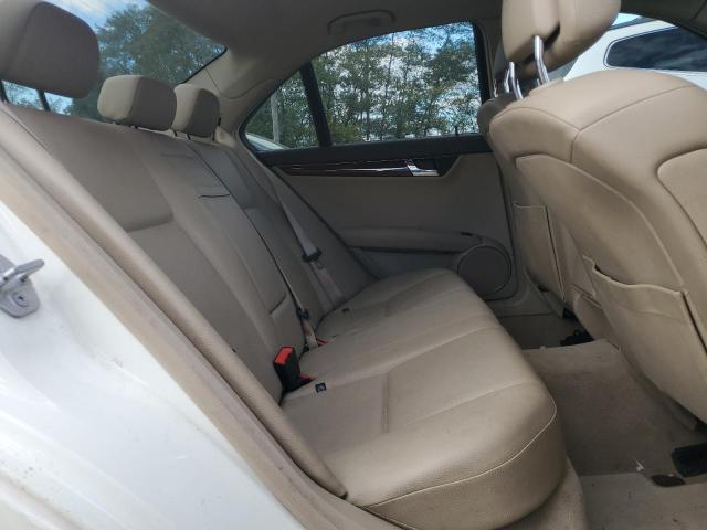 WDDGF8BB2BR133521 - 2011 MERCEDES-BENZ C 300 4MATIC WHITE photo 10