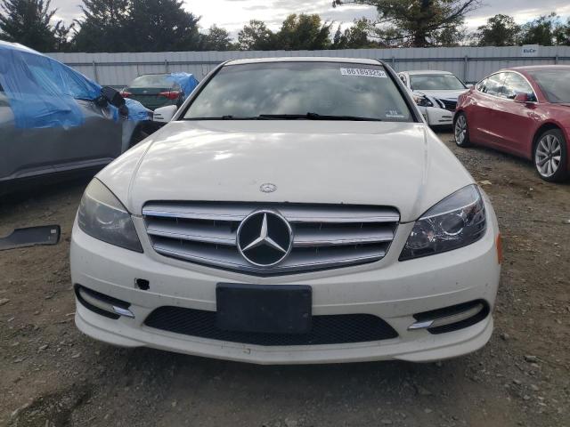 WDDGF8BB2BR133521 - 2011 MERCEDES-BENZ C 300 4MATIC WHITE photo 5