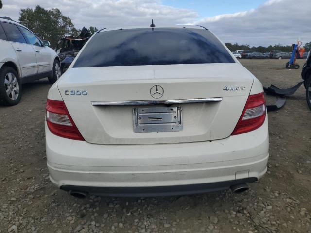 WDDGF8BB2BR133521 - 2011 MERCEDES-BENZ C 300 4MATIC WHITE photo 6