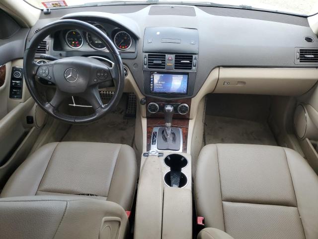 WDDGF8BB2BR133521 - 2011 MERCEDES-BENZ C 300 4MATIC WHITE photo 8