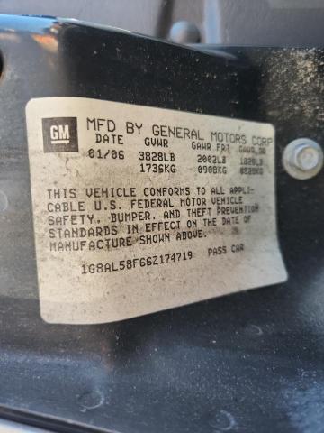 1G8AL58F66Z174719 - 2006 SATURN ION LEVEL 3 Weiß Foto 12