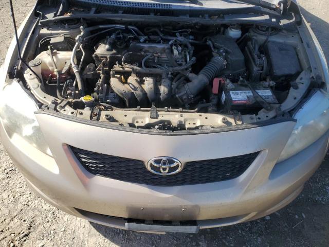 2T1BU40E69C041848 - 2009 TOYOTA COROLLA BASE GOLD photo 11