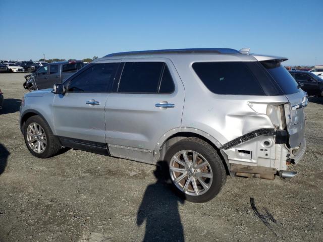 1FM5K8F83GGC90808 - 2016 FORD EXPLORER LIMITED SILVER photo 2