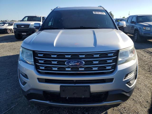 1FM5K8F83GGC90808 - 2016 FORD EXPLORER LIMITED SILVER photo 5