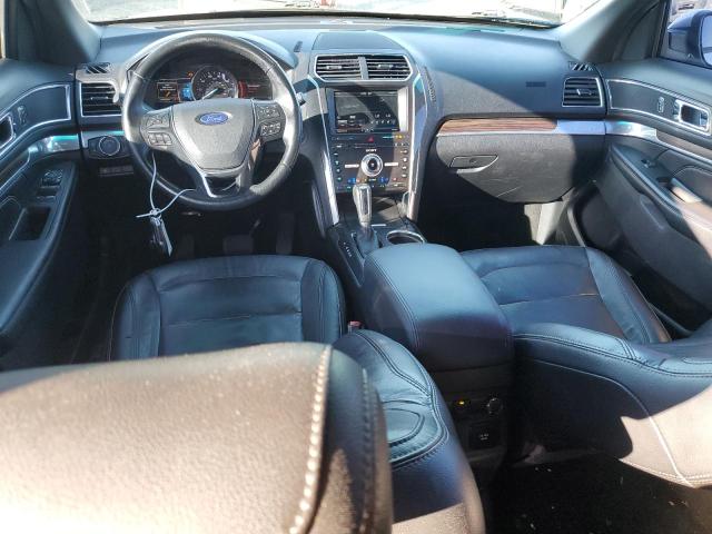 1FM5K8F83GGC90808 - 2016 FORD EXPLORER LIMITED SILVER photo 8