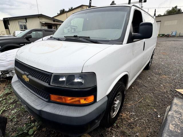 1GCWGAFP4K1285752 - 2019 CHEVROLET EXPRESS G2 WHITE photo 2