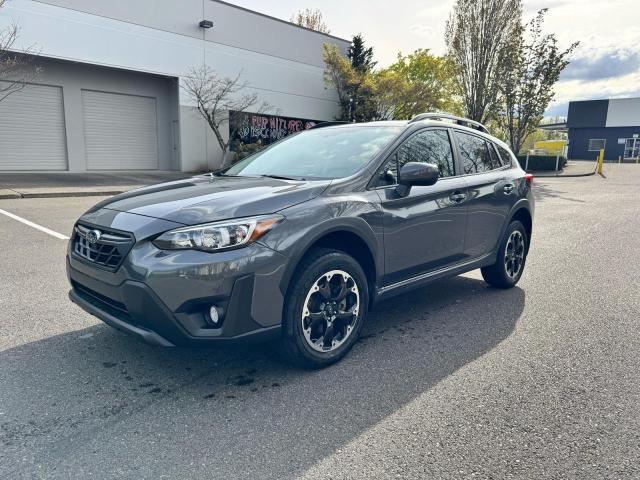JF2GTAPCXMH651754 - 2021 SUBARU CROSSTREK PREMIUM ნაცრისფერი ფოტო 2