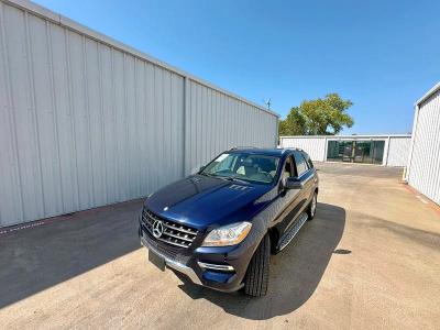 4JGDA5JB7EA369463 - 2014 MERCEDES-BENZ ML 350 蓝色 照片 2