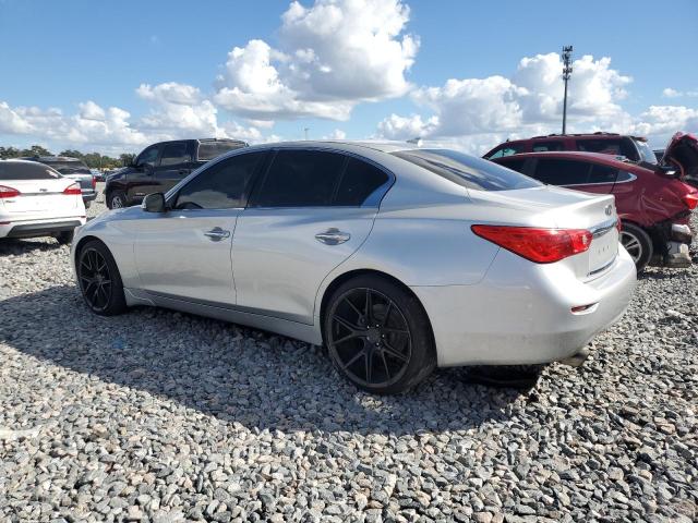 JN1CV7AP5HM640568 - 2017 INFINITI Q50 BASE Plata foto 2