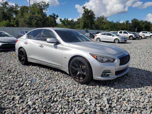 JN1CV7AP5HM640568 - 2017 INFINITI Q50 BASE Plata foto 4