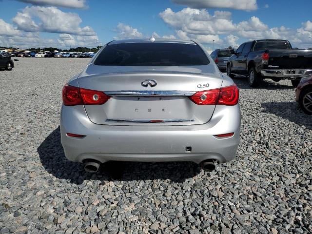 JN1CV7AP5HM640568 - 2017 INFINITI Q50 BASE Plata foto 6