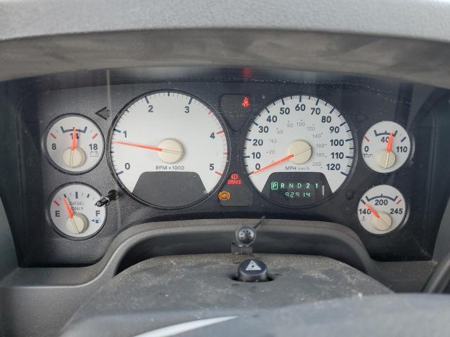 3D7KS28C77G747653 - 2007 DODGE RAM 2500 ST SILVER photo 9