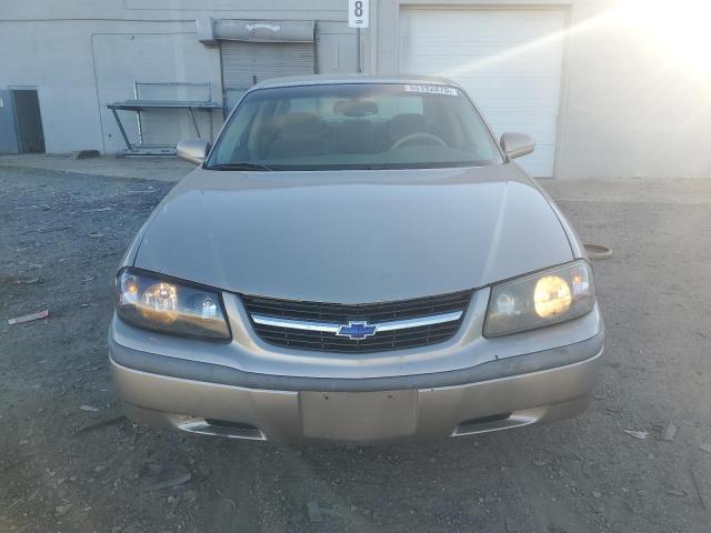 2G1WF55E519284333 - 2001 CHEVROLET IMPALA TAN photo 5