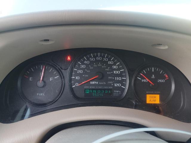 2G1WF55E519284333 - 2001 CHEVROLET IMPALA TAN photo 9