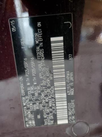 JTLZE4FEXFJ076626 - 2015 TOYOTA SCION XB PURPLE photo 12