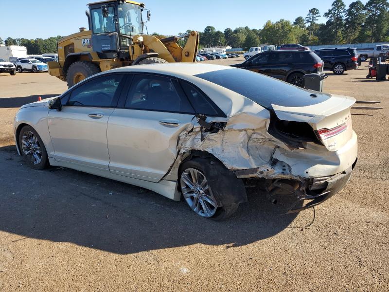 3LN6L2G95FR609865 - 2015 LINCOLN MKZ BEIGE photo 2