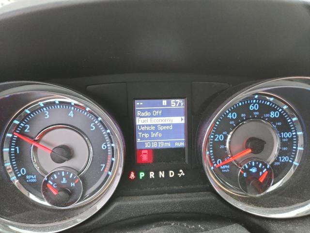 2C4RC1BG4CR174842 - 2012 CHRYSLER TOWN & COU TOURING SILVER photo 9