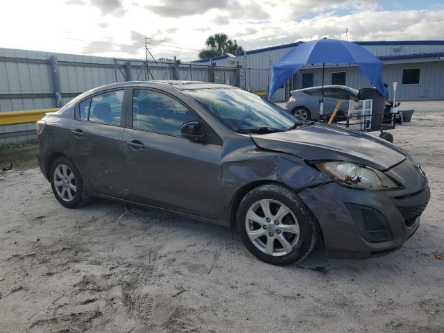 JM1BL1VF6B1446587 - 2011 MAZDA 3 I GRAY photo 4