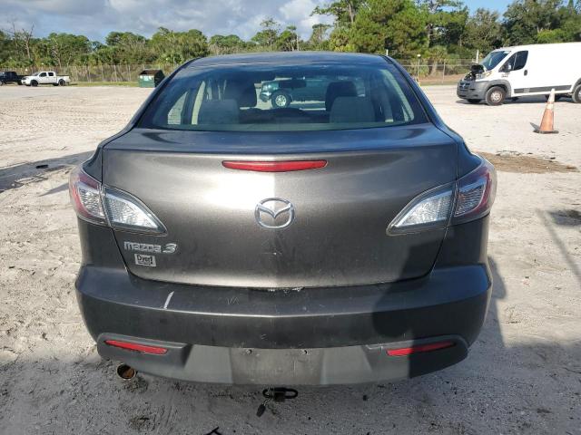 JM1BL1VF6B1446587 - 2011 MAZDA 3 I GRAY photo 6