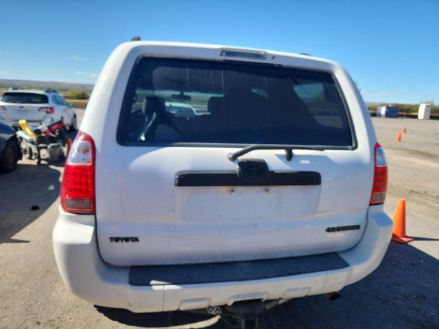 JTEBU14R58K011664 - 2008 TOYOTA 4RUNNER SR5 WHITE photo 6