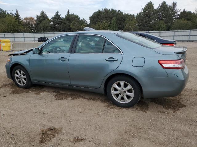 4T4BF3EK4BR140956 - 2011 TOYOTA CAMRY BASE Turquoise photo 2