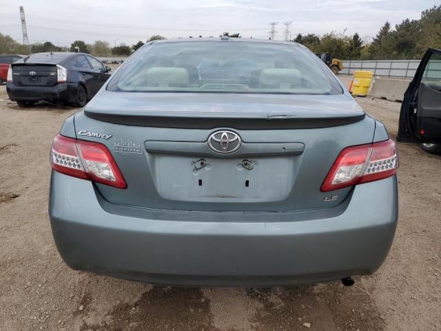 4T4BF3EK4BR140956 - 2011 TOYOTA CAMRY BASE Turquoise photo 6
