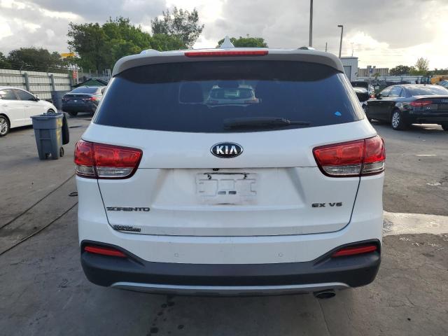 5XYPH4A54JG366208 - 2018 KIA SORENTO EX SILVER photo 6