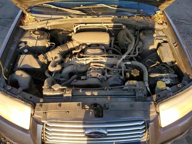 JF1SG63616H730264 - 2006 SUBARU FORESTER 2.5X BLUE photo 11