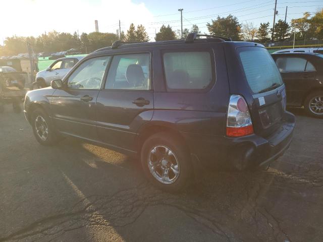 JF1SG63616H730264 - 2006 SUBARU FORESTER 2.5X BLUE photo 2