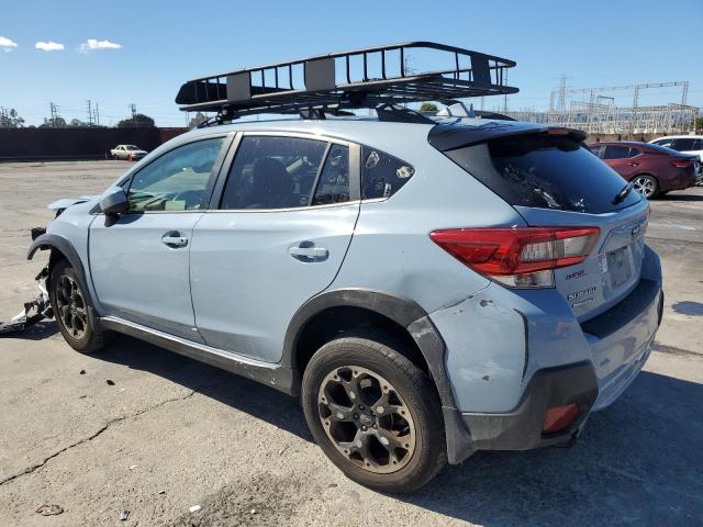 JF2GTAEC4MH224069 - 2021 SUBARU CROSSTREK PREMIUM BLUE photo 2