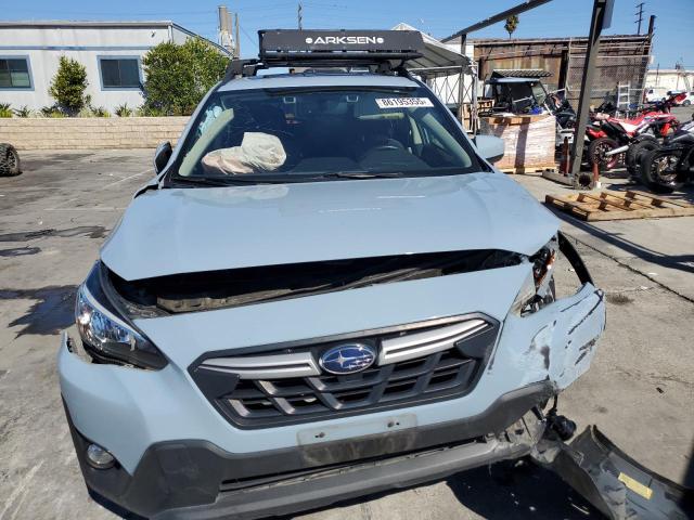 JF2GTAEC4MH224069 - 2021 SUBARU CROSSTREK PREMIUM BLUE photo 5