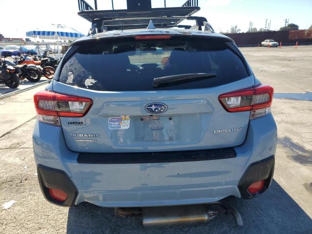 JF2GTAEC4MH224069 - 2021 SUBARU CROSSTREK PREMIUM BLUE photo 6