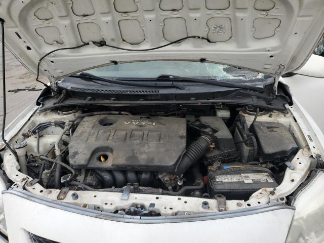 JTDBU4EE3AJ073707 - 2010 TOYOTA COROLLA BASE Biały zdjęcie 11