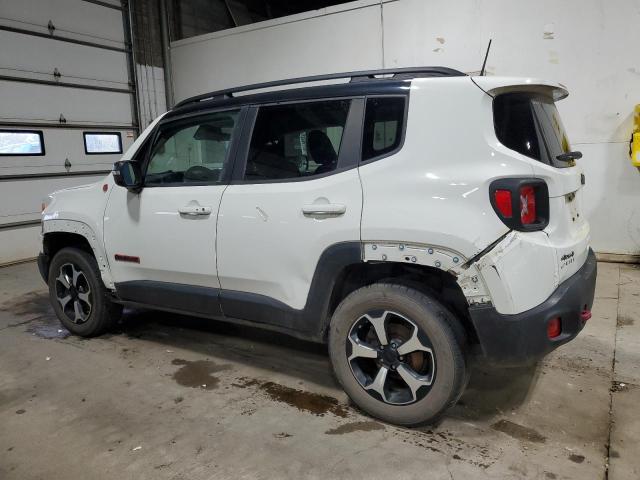 ZACNJBC14KPK49057 - 2019 JEEP RENEGADE TRAILHAWK WHITE photo 2