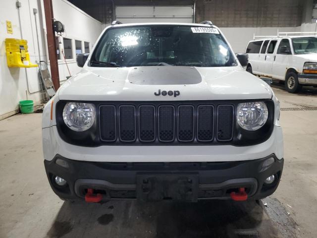 ZACNJBC14KPK49057 - 2019 JEEP RENEGADE TRAILHAWK WHITE photo 5