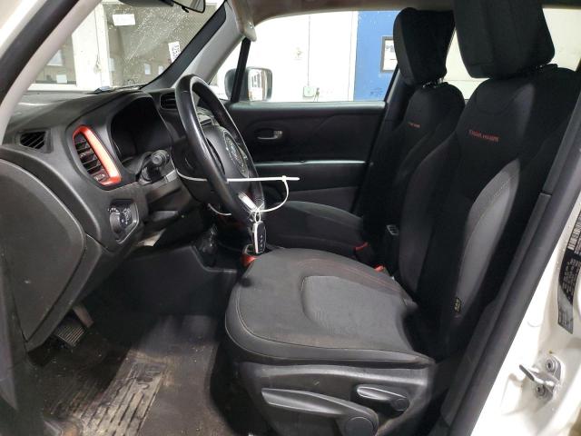 ZACNJBC14KPK49057 - 2019 JEEP RENEGADE TRAILHAWK WHITE photo 7