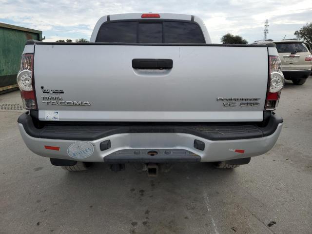 3TMJU4GN2AM109527 - 2010 TOYOTA TACOMA DOUBLE CAB PRERUNNER SILVER photo 6