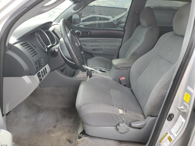 3TMJU4GN2AM109527 - 2010 TOYOTA TACOMA DOUBLE CAB PRERUNNER SILVER photo 7