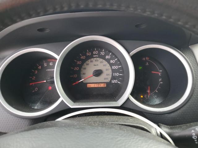 3TMJU4GN2AM109527 - 2010 TOYOTA TACOMA DOUBLE CAB PRERUNNER SILVER photo 9