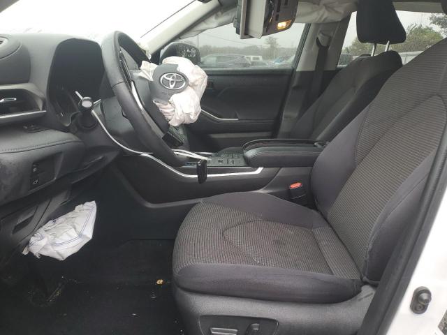 5TDBZRBH5NS244009 - 2022 TOYOTA HIGHLANDER L WHITE photo 7