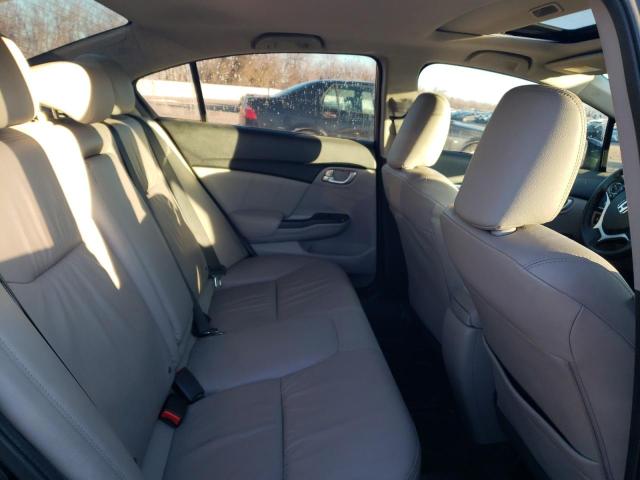 19XFB2F91FE065610 - 2015 HONDA CIVIC EXL შავი ფოტო 10