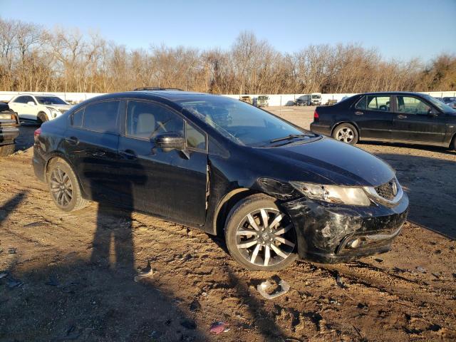 19XFB2F91FE065610 - 2015 HONDA CIVIC EXL შავი ფოტო 4