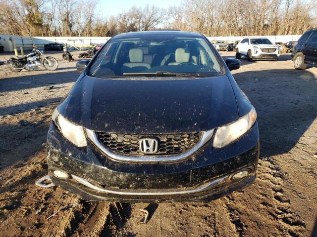 19XFB2F91FE065610 - 2015 HONDA CIVIC EXL შავი ფოტო 5